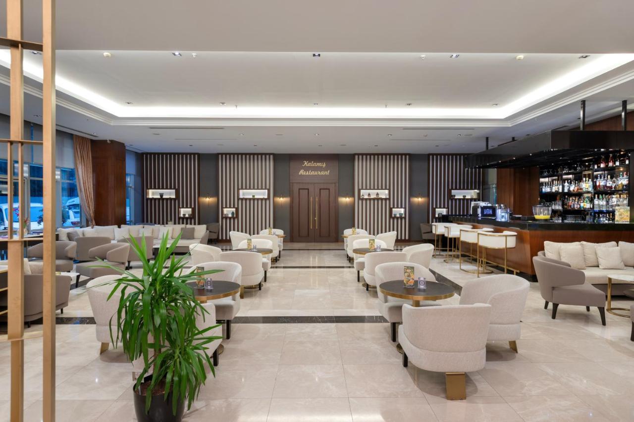 Miracle Istanbul Asia Airport Hotel & Spa Zewnętrze zdjęcie The lounge at Istanbul Atatürk Airport