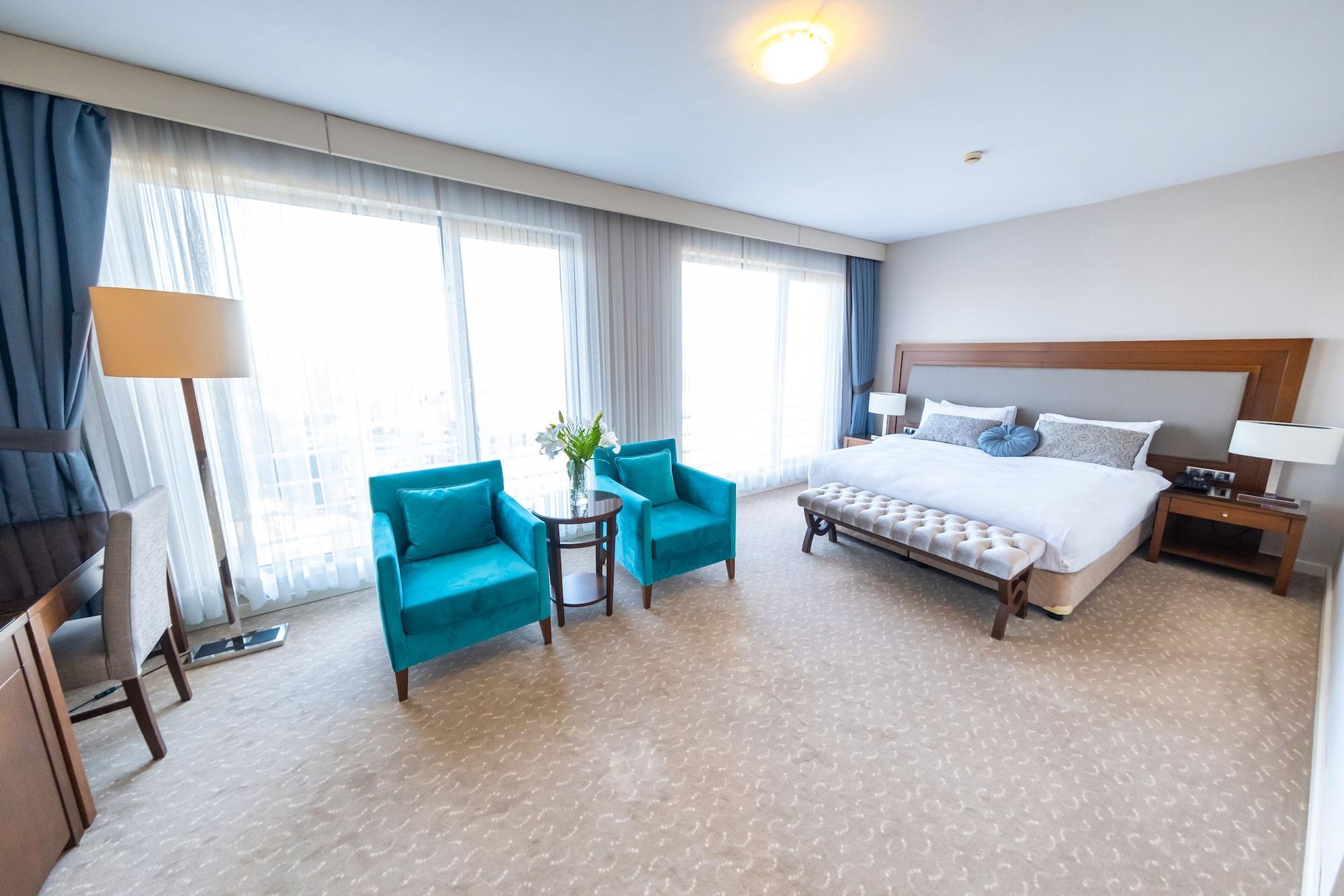 Miracle Istanbul Asia Airport Hotel & Spa Zewnętrze zdjęcie A bedroom at the hotel